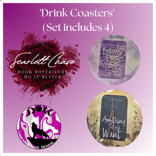 Scarlett Chase Drink Coasters