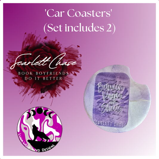 Scarlett Chase Car Coasters