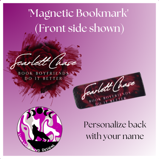 Scarlett Chase Magnetic Bookmark